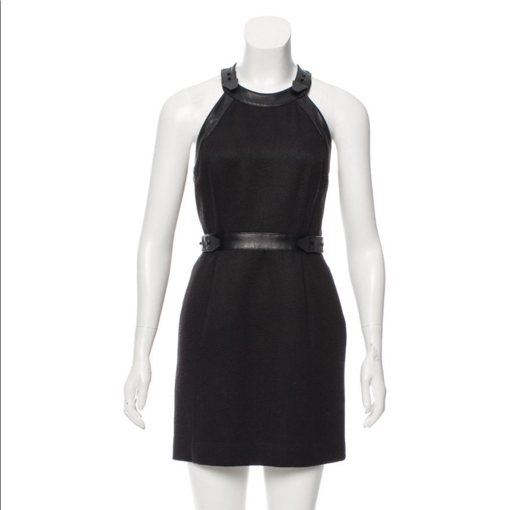 Alexander Wang Dress with Leather Trim